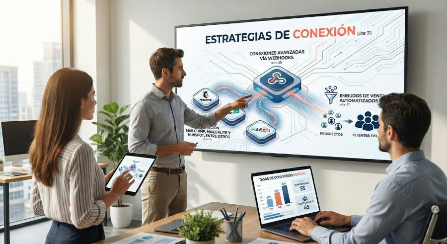 Integración de CRM y sistemas de email marketing